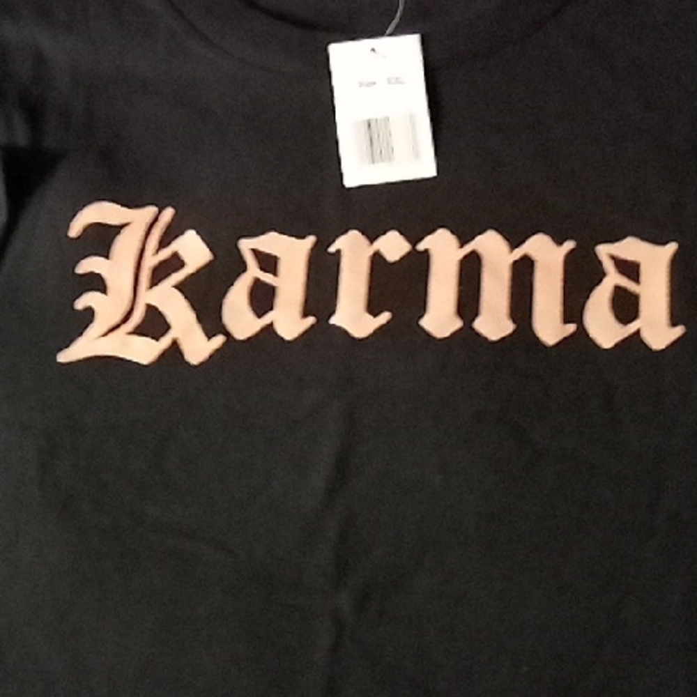 Black Karma Graphic Tee